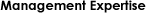 Management Expertise